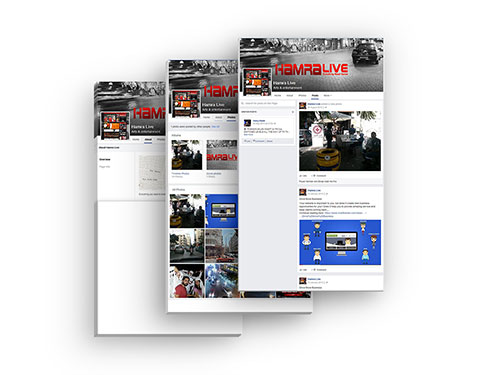 Hamra Live Facebook Page